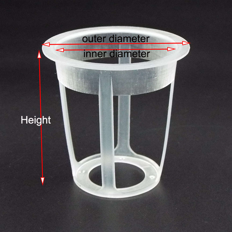 Hydroponic Colonization Mesh P - Net Pot 3 Inch ulasan dan harga
