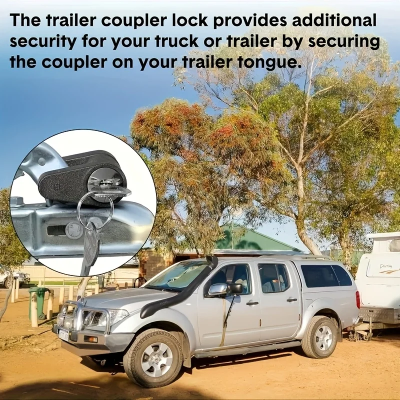 Trailer Hitch Lock, it feature - Urban Farming Equipment ulasan dan harga