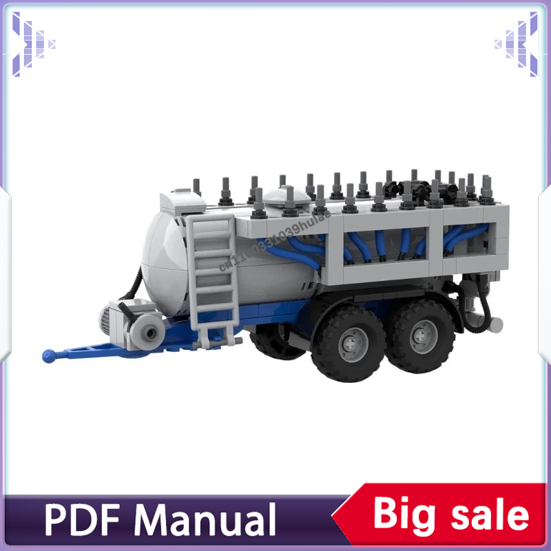 Urban City Tractor MOC Buildin - Urban Farming Model ulasan dan harga