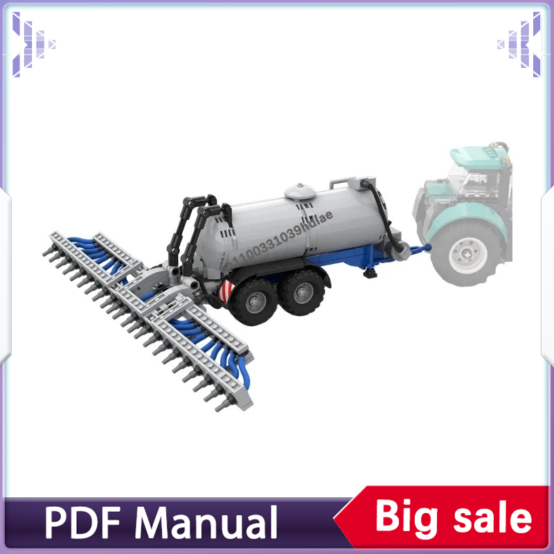 Urban City Tractor MOC Buildin - Urban Farming Model ulasan dan harga