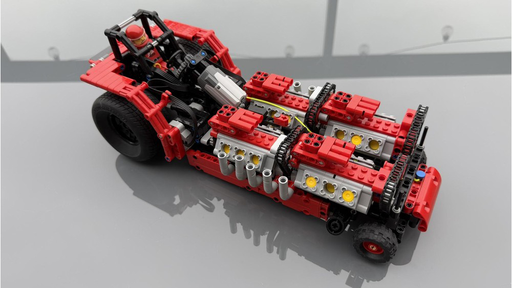 MOC Tractor puller, Urban Farm - Urban Farming Model ulasan dan harga