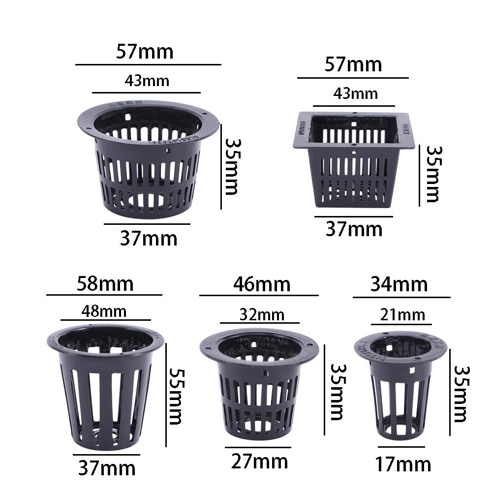 10pcs Plant Grow Hydroponic Ga - Net Pot 3 Inch ulasan dan harga